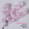 Galhos Artificiais de Flor de Cerejeira, Árvores de Flor de Cerejeira para Casamento, Flores de Pessegueiro de Plástico, Flores Decorativas de Seda, Flores Artificiais Penduradas no Teto da Sala de Estar