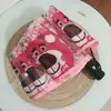 Guarda-chuva Transparente com Design de Gato Branco, Totalmente Automático, Estilo Anime, Manual, Fofo, Alto Valor Estético, Dobrável, para Influenciadoras Femininas, Crianças, Desenhos Animados, Estudantes