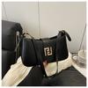 2025 Nova Moda Bolsa de Ombro Design de Nicho Bolsa de Axila Estilo Ocidental Distintivo Textura de Alta Qualidade Bolsa Transversal para Mulheres