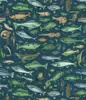 Papel de Regalo para Peces con Recubrimiento para Impresión de Nuevos Productos Transfronterizos Papel de Regalo para Vacaciones de Ocio para Hombres Exitosos