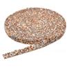 Faixa de strass de 1cm com broca de cola quente, tira de cristal, acessórios para roupas, sapatos, bolsa, calças, material DIY, acessórios