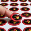 Pegatina de Pegamento Adhesivo de Marca de Logo Pegatina de Pegamento de Cristal de PVC Pegatina de Pegamento de Logo de Coche Adhesivo de Pegamento Autoadhesivo Impermeable y a Prueba de Aceite