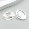 1 novo pingente de liga de prata brilhante notas instrumento musical de guitarra série pingente DIY pulseira colar acessórios