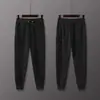 Roupa Infantil Algodão 350g Calça Lisa Calça Pé com Elástico Roupa Infantil Adulto Família Roupa de Classe Impressão de logotipo