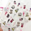 Grupo de Chicos K-Pop Riize Calcomanías para Uñas de Apoyo al Regreso con Forma de Silla Adhesivas Impermeables Calcomanías para Teléfono en Stock