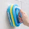 Cepillo Limpiador con Mango, Esponja Limpiadora para Cocina, Ampliado y Engrosado, para Limpiar Azulejos, Cepillo para Baño, Cepillo para Ollas, Cepillo para Fregadero