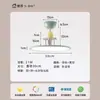 Nuevo Lámpara Colgante Roaming 2025 Estilo Moderno Simple Color Crema Lámpara para Comedor Lámpara Colgante Personalizada de Gama Alta para Restaurante Colorida