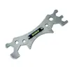 Llave multifuncional para baño nivelador de ángulo curvo para instalación de ducha equilibrador de válvula mezcladora de ducha herramientas de fontanería