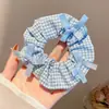 Goma para el Cabello Dulce y Versátil para Niñas, Estilo Coreano, Estilo Perezoso, Tamaño Extra Grande, Adecuada para Cabello Grueso, Banda Elástica de Alta Elasticidad para Peinados de Moño