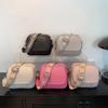 Bolso pequeño y redondo para mujer, estilo coreano, combinable con todo, para teléfono móvil, bandolera de hombro, primavera 2024