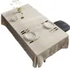 Toalha de Mesa Estilo Medieval Impermeável e à Prova de Óleo Tapete de Mesa Sem Lavagem 2026 Novo Estilo Luxo Leve High-End Retrô Francês Toalha de Mesa para Mesa de Centro