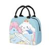 2025 Nuevo Producto Transfronterizo Dibujo Animado Sanrio Perro de Orejas Grandes Perro Canela Estudiante Oficinista Sustituto de Comida Bolsa de Almuerzo