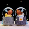Transmisión en Vivo Decoración de Bola de Cristal con Espuma Sabor Naranja Regalos Adornos Creativos Decoración del Hogar Regalos Recomendados Venta al por Mayor