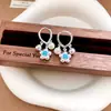 Novos Brincos Flor Pérola Zircônia Micro-Pavimentados Moda Cuff de Orelha High-End Estilo Doce Cool Design de Nicho Acessórios de Brincos para Mulheres