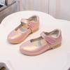 Zapatos de Cuero para Niñas Zapatos de Princesa Primavera y Otoño 2025 Nuevo Estilo Británico Blancos Suela Blanda Zapatos de Bebé Zapatos para Niños