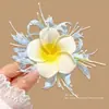 Grampo de Pato Borboleta Orquídea Dopamina de Verão para Mulheres, Presilha Floral Doce, Grampo de Cabelo Exquisito de Alta Qualidade, Acessório de Cabelo Estilo Feriado