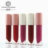 Tubos de esmalte de labios con degradado multicolor redondos al por mayor, tubos vacíos para esmalte de labios, materiales de embalaje cosméticos imprimibles, fabricantes