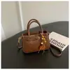Bolso tote de alta gama transfronterizo 2026 para el trabajo, bolso de hombro de gran capacidad a la moda, bolso cuadrado pequeño