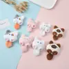 Colgante de Muñeca Gato con Cola de Dibujos Animados Personalizado Accesorios de Broche de Juguete de Peluche para Ropa Accesorios de Tela Rellenos de Algodón Colgante