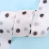 2,5/3,8/5cm clássico poá chiffon estilo coreano simples poá chiffon fita acessório de cabelo laço fita