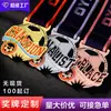 Medallas Personalizadas Transfronterizas de Oro, Plata y Bronce para Carreras de Maratón, Reuniones Deportivas Escolares y Producción de Medallas de Competición