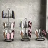 Secador de Sapatos para Varanda Externa, Sapateira Giratória de Chão para Chinelos