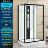 Nueva Cabina de Ducha Rectangular Integrada Shijue Puerta Corredera de Vidrio para Baño Mampara Puerta Corredera de Vidrio Templado