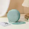 Bolso de Paja Bolso Tejido de Playa Nuevo Ingreso 2025 Estilo de Lujo Bolso Redondo Pequeño Tejido de Paja Bolso Cruzado para Teléfono Móvil Grande Mediano Pequeño