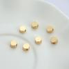 Oro color bolsa 14K cuentas redondas de amor estrella de cinco puntas trébol de cuatro hojas cuentas diy mariposa con accesorios de joyería con forma de agujero