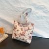 Bolso Grande Casual para Mujer, Gran Capacidad, Nuevo Bolso de Hombro Verano 2026, Diseño de Mariposa, Bolso Tote para Estudiante Universitaria, Viaje Diario a Clases