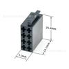 Conector Automotriz 8P Estándar Iso Doméstico Conector de Radio de Coche 929092-1 338696-1