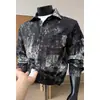 2026 HC26405 alargada, extragrande, única camisa de manga larga M-5X HC26997-TP25