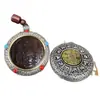 [Entrega de la Montaña Longhu] Colgante Gasto del Fantasma de la Montaña de Azufaifo Yuhua Collar de Monedas Antiguas Reales Joyería de Cobre Chismosa