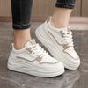 Yb7310 Nuevo Modelo 2024 Zapatillas Transpirables para Verano y Otoño con Suelas Gruesas que Aumentan la Altura, Zapatos Deportivos Casuales con Diseño de Retazos, Zapatillas de Moda Estilo Coreano