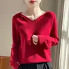 Moletom com capuz Andy forrado de fleece, espesso, para mulheres, outono e inverno, design de peça única sem costura, macio e confortável, peça de tricô de caimento solto
