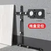 Regla Multifuncional de Seis Pliegues, Regla Plegable Universal, Punzón para Azulejos y Vidrio, Regla de Forma Universal de Aleación de Aluminio para Carpintería