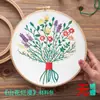 Kit de Producción Estéreo Bordado para Principiantes Bordado para Mujeres Embarazadas Bordado Auto-Bordado Tela de Bordado de Suzhou Paquete de Materiales