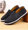 Zapatos de Algodón de Invierno para Hombre 2026, Forrados de Felpa, Engrosados, Antideslizantes, de Ponerse Fácilmente, Resistentes al Frío, Zapatos de Algodón Cálidos para Hombres Mayores, Zapatos de Algodón Estilo Viejo Pekín