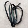Couro Preto Renda Embossada 1,5cm DIY Cinto de Chapéu Decoração de Roupas de Couro Meio PU Couro Sintético Acessórios Acessórios