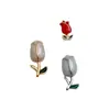 Série Floral Colorida Acessórios de Liga para Nail Art Decorações de Unha Flor Tulipa Decoração DIY