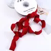 Borde de oreja de cola de pez hilo pequeño fresco cinta plisada cinta de hilo de borde ondulado flor de cinta material de embalaje cinta para ramo
