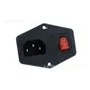 Enchufe de Alimentación de CA de Tres Pines Estándar de Seguridad Ccc Enchufe de Interruptor de Alimentación Médico Aparato 10A250V