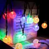 Guirnalda de Linternas Estrellas Solares LED Impermeable para Exteriores Decorativa Pequeña Linterna para Tienda de Campaña al Aire Libre