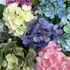 Hortensia Hidratante 3D Retro Hortensia Salón de Banquetes Decoración Arreglo Floral Flor de Seda Accesorios de Fotografía Arreglo Flores Artificiales