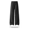 Novedad Otoño 2026 Base Blanca Remaches Americanos Pierna Recta Pantalones Largos M-5XL HK26731-P34