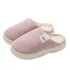 Pantuflas de algodón para hombre y mujer, adecuadas para otoño e invierno, para uso en interiores, con suelas antideslizantes, forro de felpa para abrigar y suelas gruesas. Disponible al por mayor