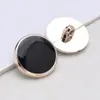 Botones Plásticos Electroplateados al por Mayor para Abrigos de Peluche y Camisas de Mujer, Botones Redondos de Perla Diamantada de Alta Gama Estilo Pequeño Fragancia