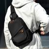 Bolso de pecho para hombre, bandolera de un solo hombro de gran capacidad, de tela impermeable, pequeño bolso de hombro deportivo para exteriores, bolso de marca de moda.