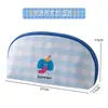 Bolsa de Almacenamiento para Ropa Interior de Viaje, Bolsa de Almacenamiento de Gran Capacidad Estilo Dibujos Animados para Sujetadores y Artículos Varios de Viaje de Negocios, Bolsa Organizadora Portátil Impermeable para Artículos de Tocador