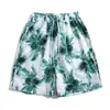 Shorts Verão Masculino Fino Hainan Sanya Calças de Praia de Secagem Rápida Calças Casuais de Flores Calças Esportivas Plus Size Masculinas
